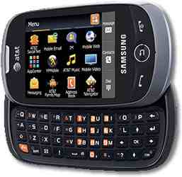 Samsung Flight II SCH-A927 for AT&amp;T opts to go with a landscape QWERTY