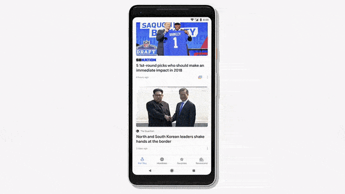 This is the new Google News, say goodbye to Newsstand