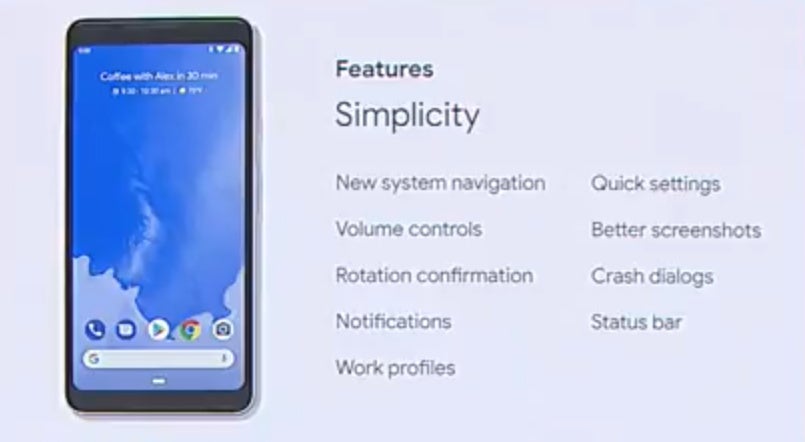 Google unveils Android P: new gesture-based interface!