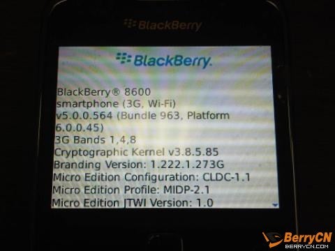 UPDATED:Mystery BlackBerry 8600 spotted on film