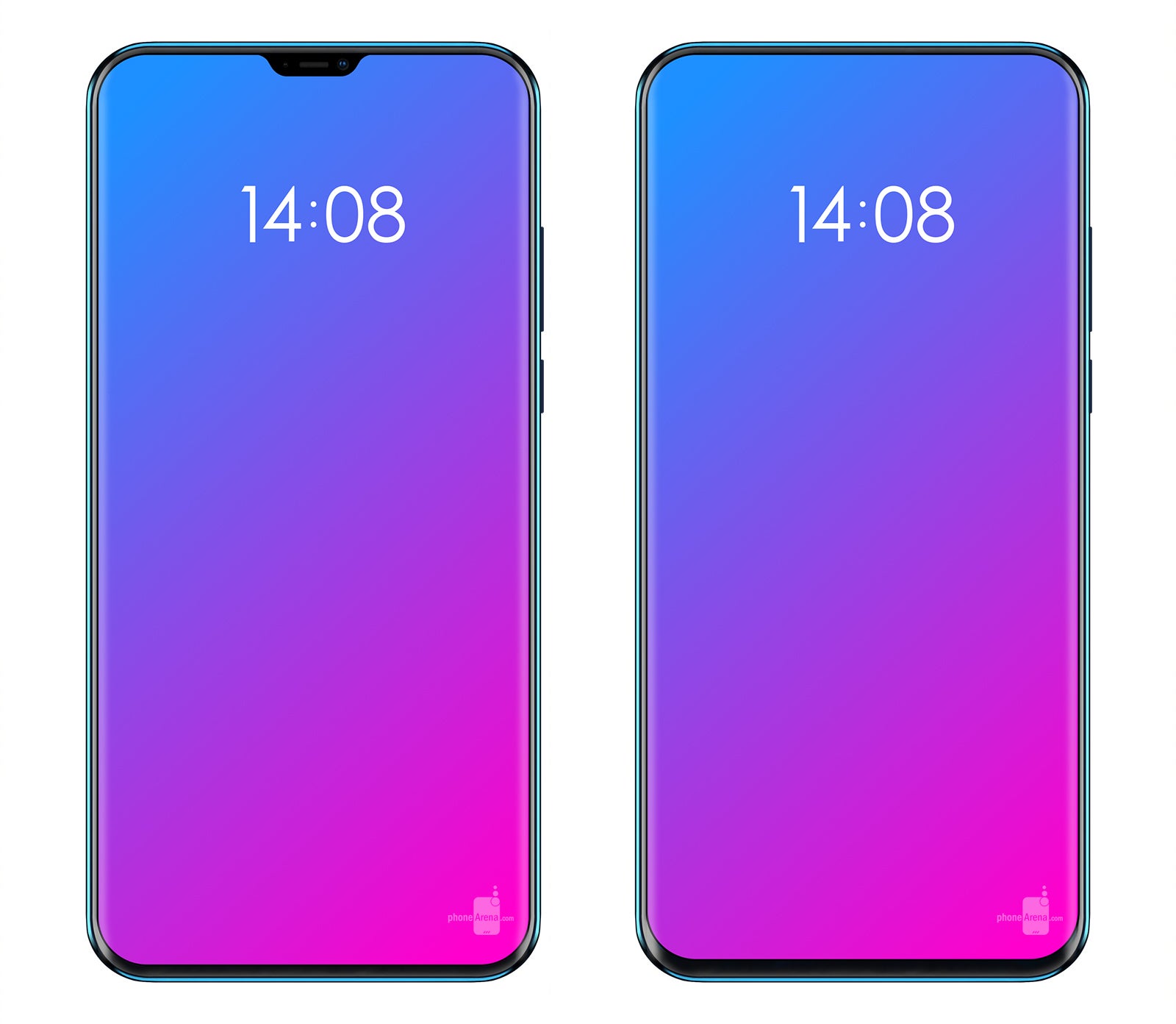 Our mockup of the Lenovo Z5 - The truly bezel-less phone: Lenovo's next flagship teased in a sketch, impressive looks raise questions