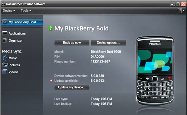 BlackBerry Desktop Manager 6 for the PC is available for the taking - ready for the Torch