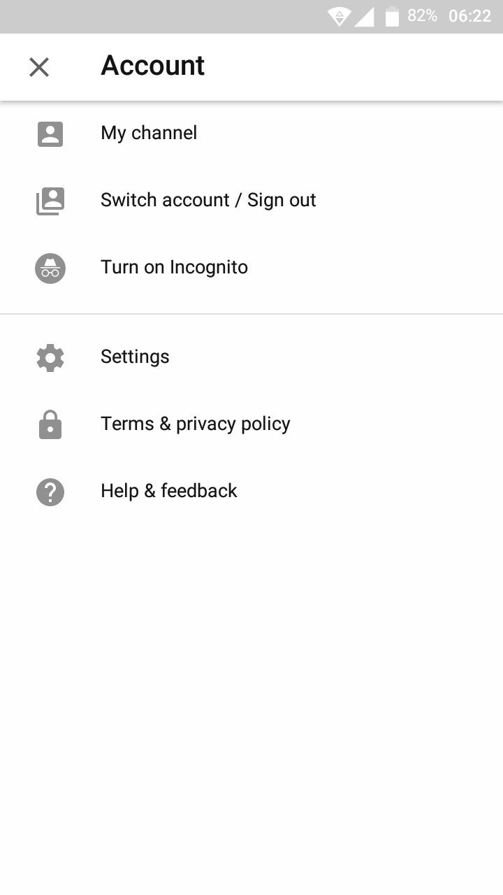 Google may soon add Incognito Mode to the YouTube app