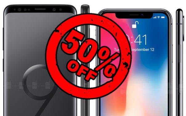 Generous: trade in your old phone with Verizon, get an iPhone X, Galaxy S9+, Pixel 2 for up to 50% off!