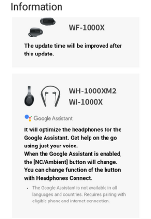 Sony has temporarily halted the update that adds Google Assistant integration to some of its headphones - Sony halts update that replaces Siri with Google Assistant on two headsets