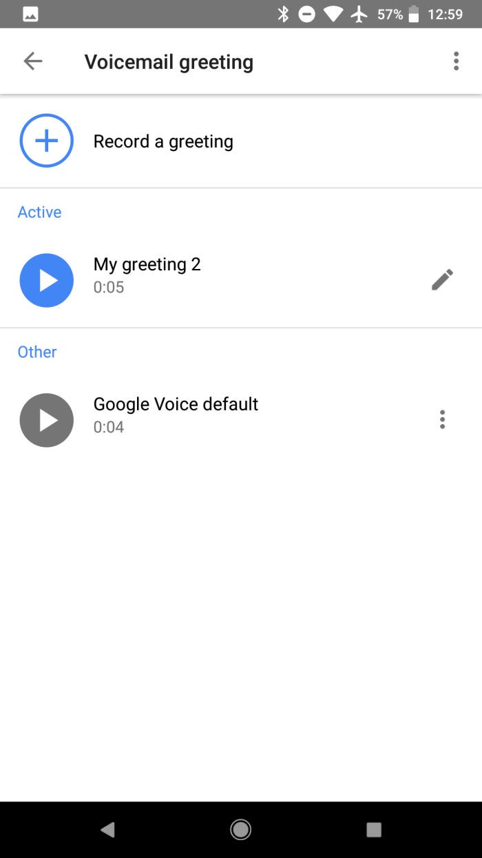 Google Voice gains option to record voicemail greetings on Android and iOS