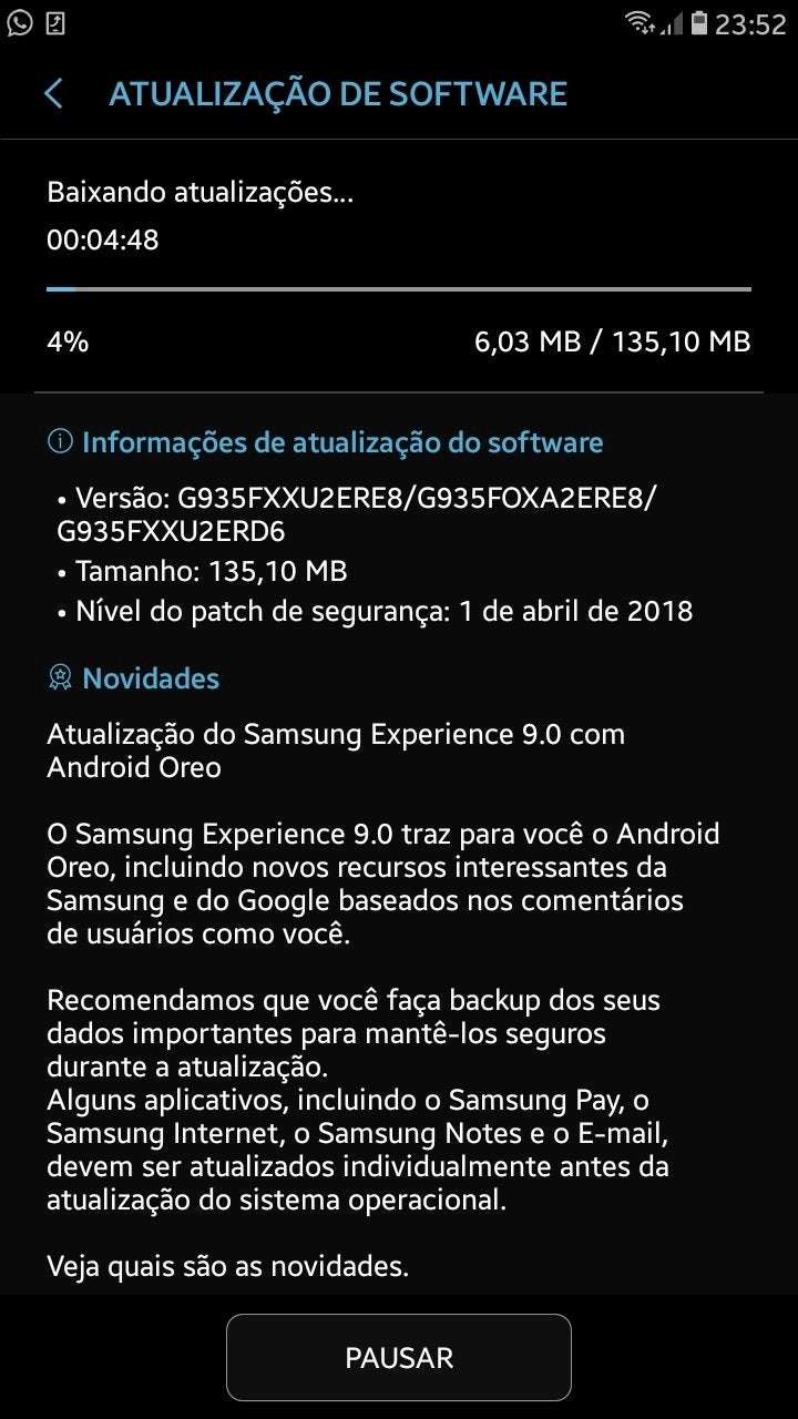 Samsung resumes rollout of Android 8.0 Oreo update for Galaxy S7 and S7 edge