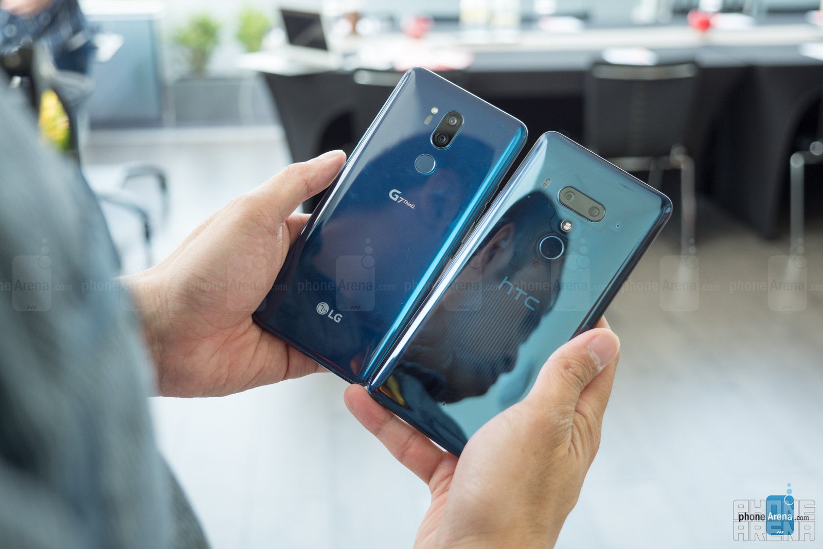 HTC U12+ vs LG G7 ThinQ: first look
