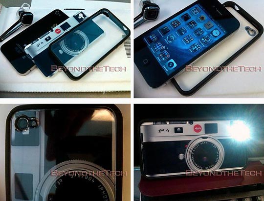 iPhone 4 owner ingeniously transforms their handset into a Leica Camera