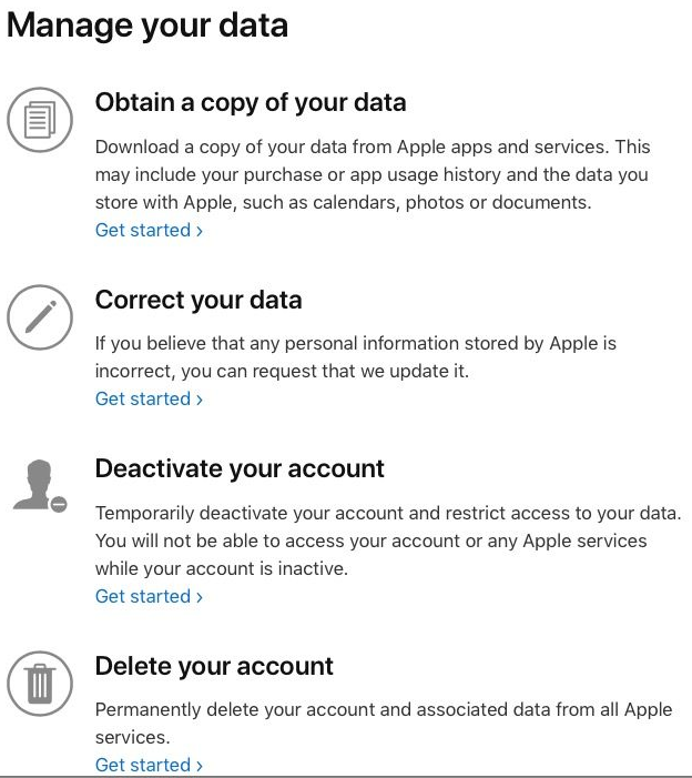 How to view and download all personal info Apple has on you