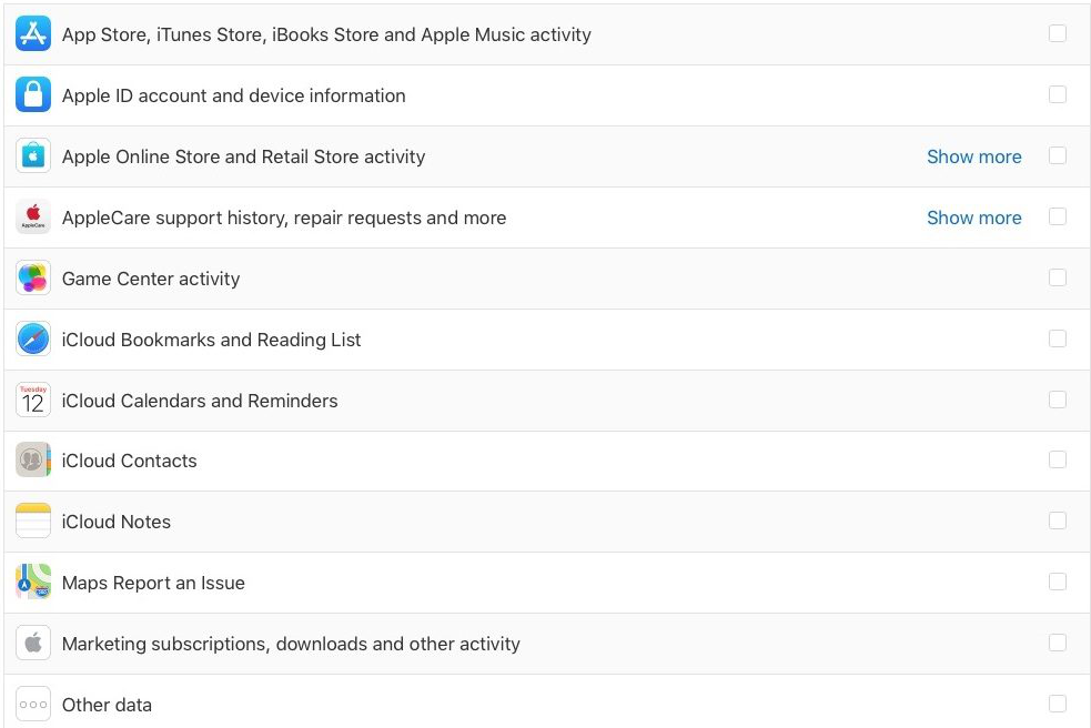How to view and download all personal info Apple has on you