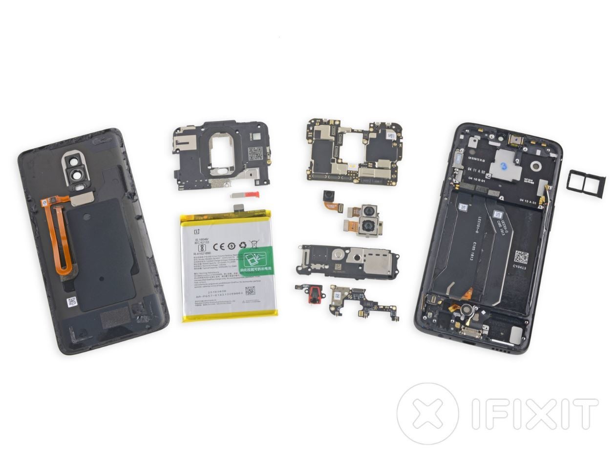 OnePlus 6 teardown: glass makes it much harder to repair