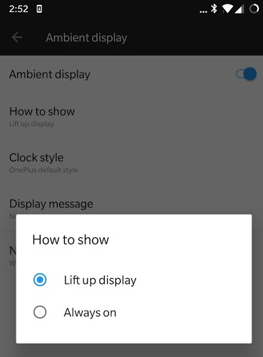 An update sent out by OnePlus removed the Always-on ambient display option from the OnePlus 6 - Always-on ambient display removed from the OnePlus 6 after the first update