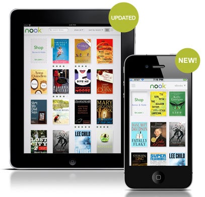 Barnes &amp; Noble&#039;s Nook eReader app is expanded to the iPhone