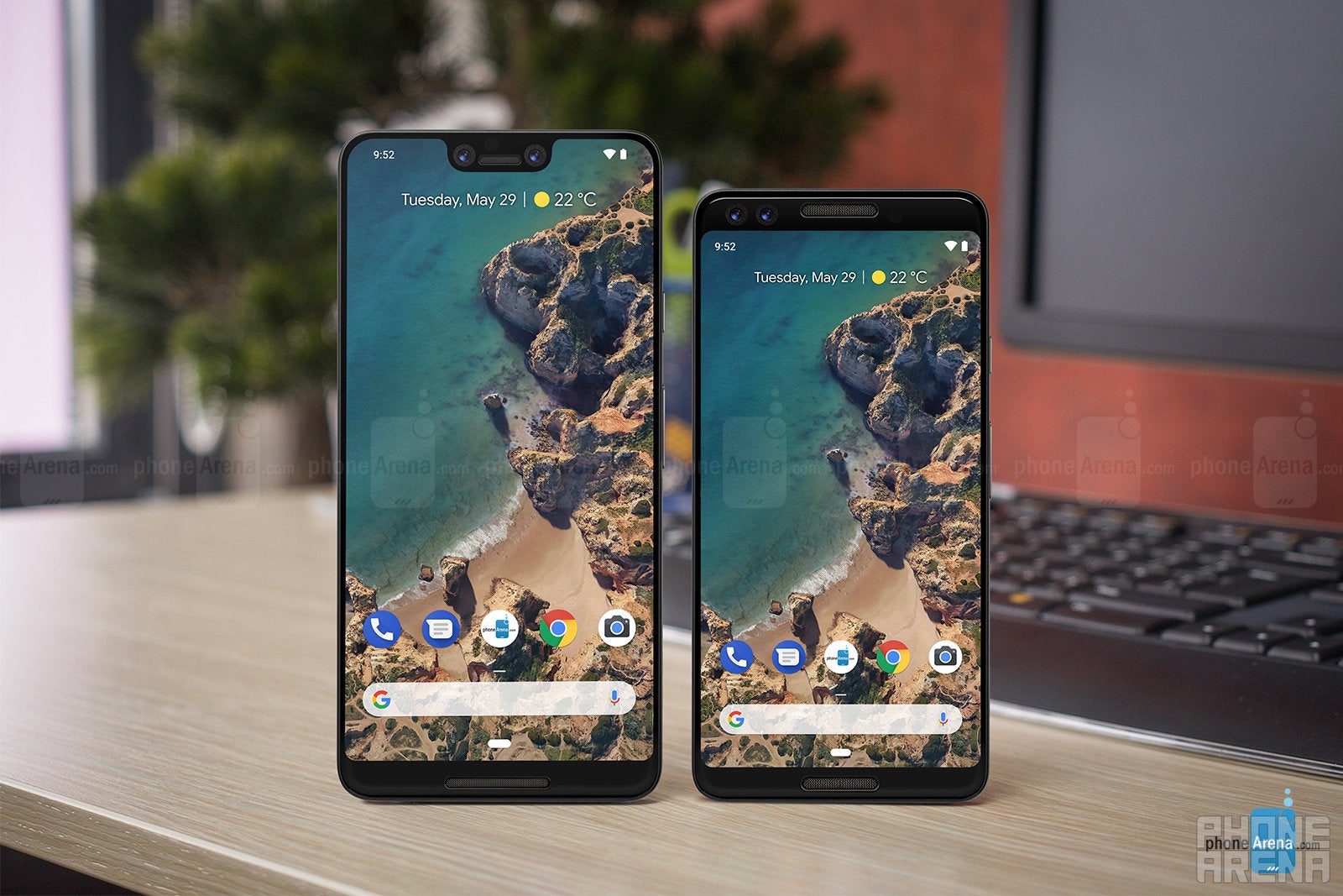 This is what the Pixel 3 and Pixel 3 XL could look like