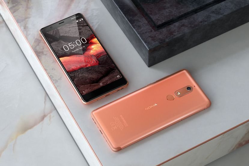 The new Nokia 5.1 in Copper - Nokia 5.1, Nokia 3.1, and Nokia 2.1 are announced: the purest of Android at an affordable price