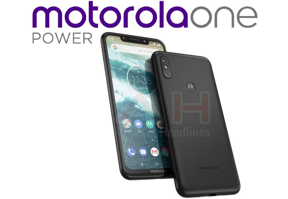 Unannounced Motorola One Power leaks out, features a notch and iPhone X-like dual camera