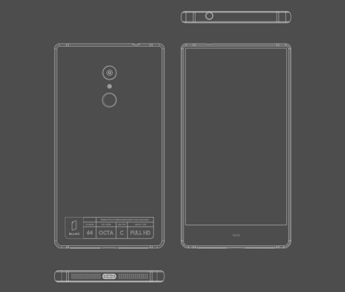 Meet BllocZero18, the simplistic phone that celebrates minimalism in black and white