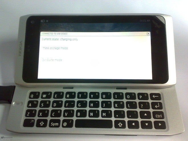 More alleged Nokia N9 pictures leak, looks like the N8 with a chicklet keyboard and MeeGo