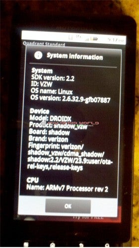 Motorola gets Cease and Desist order to halt leak of DROID X Froyo upgrade