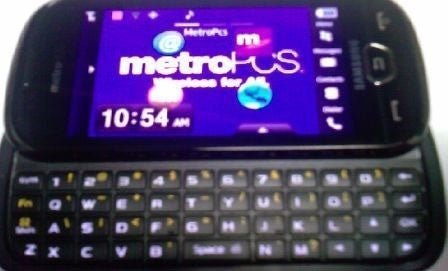 Samsung Craft, MetroPCS&#039;s first LTE phone, poses for a hazy photo shoot