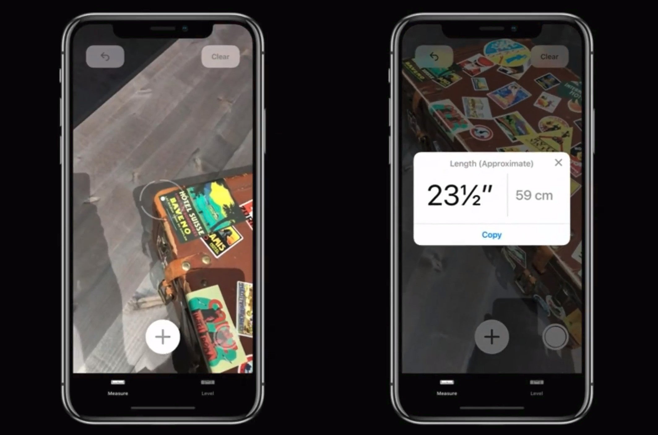 Measure is a new app in iOS 12 for measuring real-world objects through AR - iOS 12 is announced with focus on performance and augmented reality
