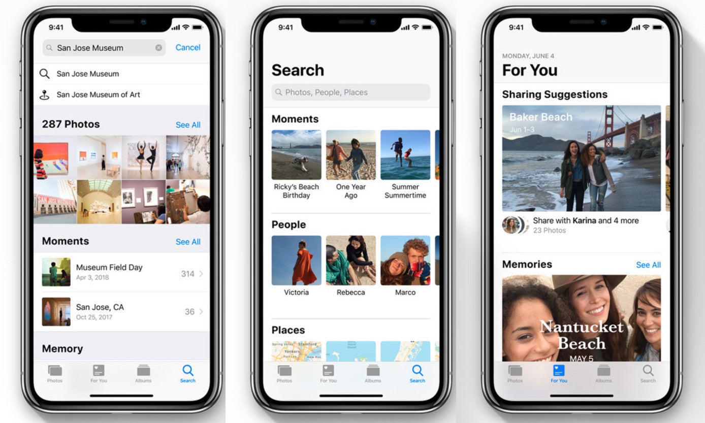 The Photos app in iOS 12 gets a 'For You' tab and new sharing features - iOS 12 is announced with focus on performance and augmented reality