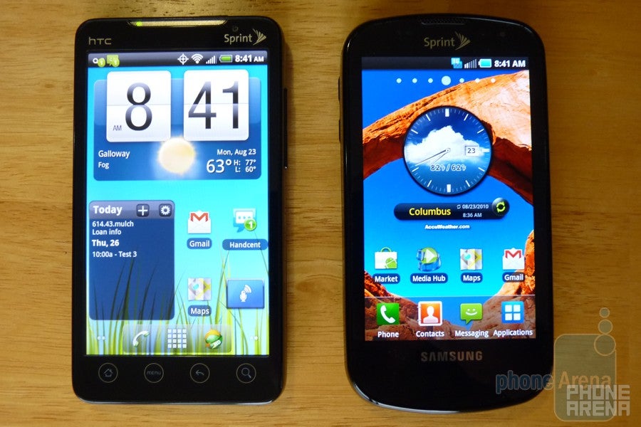 Samsung Epic and HTC EVO 4G - Hands on with the Samsung Epic 4G