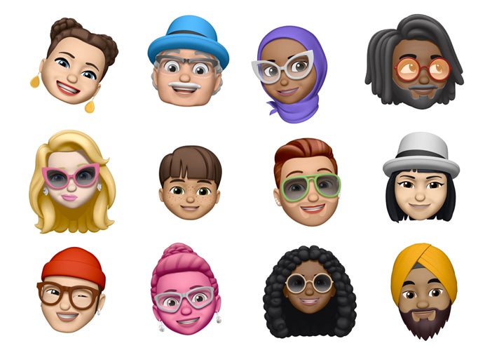 The various faces of Memoji - iOS 12 Review: The revolutionary new chapter