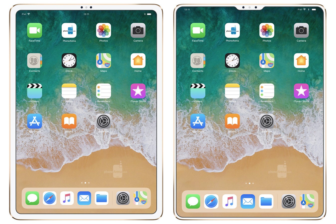 This is what a bezel-less iPad with Face ID could look like, and it doesn&#039;t need a notch