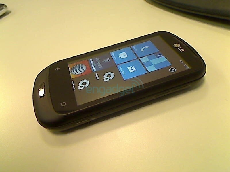 LG C900 with WP7 should be coming to market around September 28th