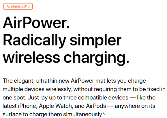 The AirPower is now officially Apple's longest-running vaporware