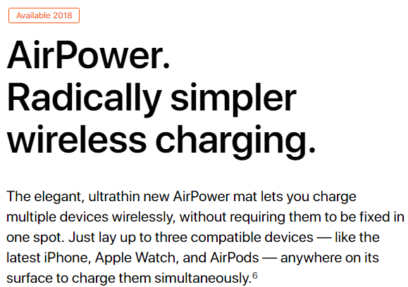 The AirPower is now officially Apple&#039;s longest-running vaporware