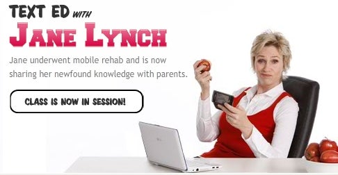 Jane Lynch joins LG for Text Ed