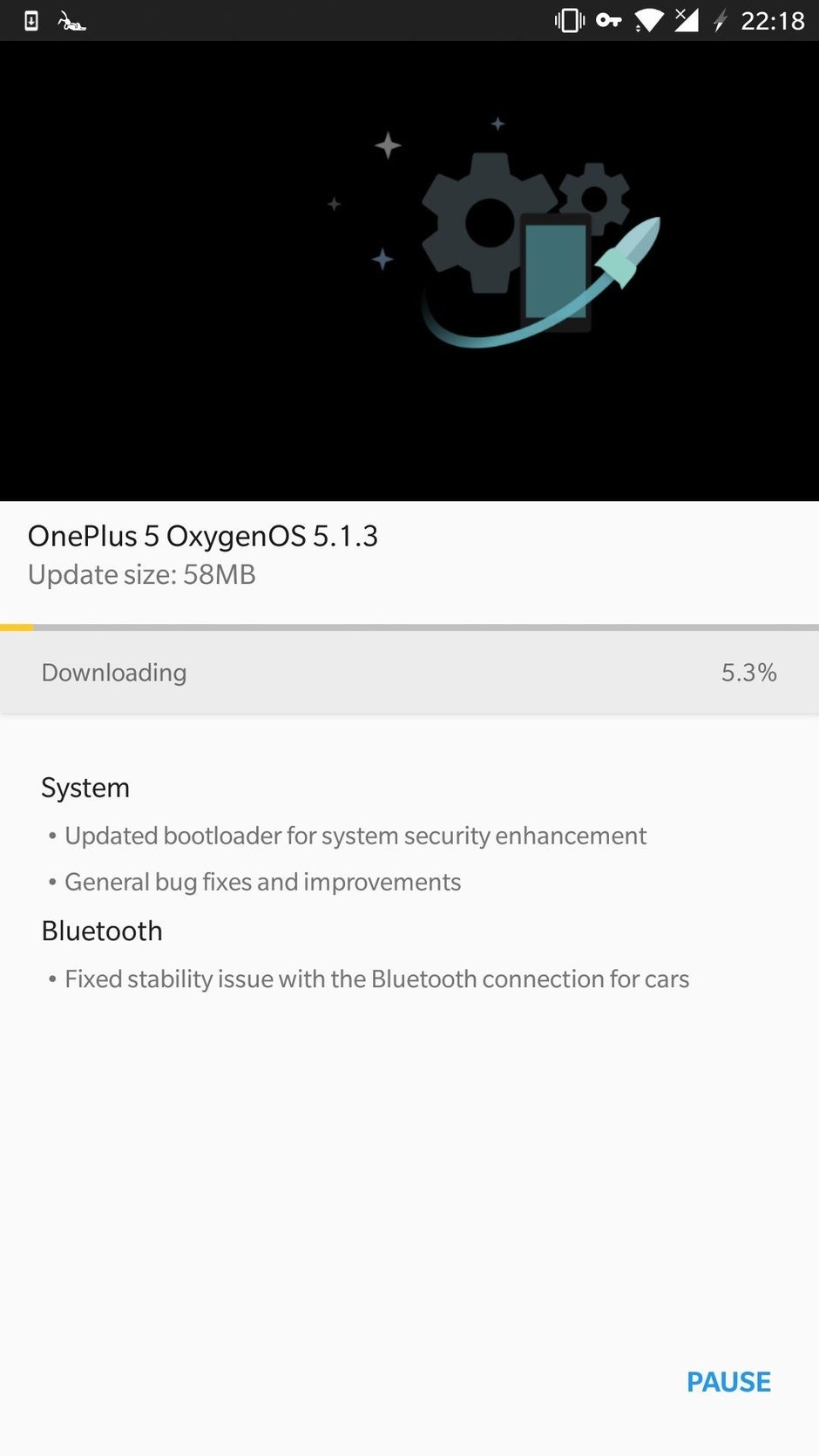 OnePlus 5/5T update fixes bootloader and Bluetooth connection issues