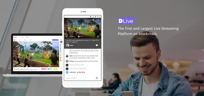 DLive delivers an Android app for their blockchain-based live streaming platform