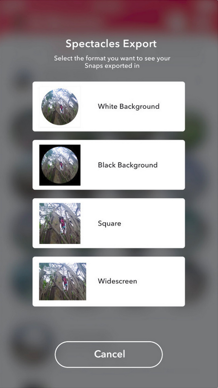Update to Spectacles allows users to export pictures and video in new formats - Snapchat's Spectacles receive update that allows users to share videos and pictures in new formats