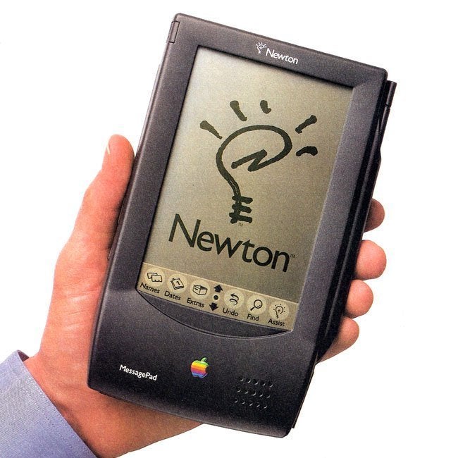 The Apple Newton used handwriting recognition back in 1993 - Apple seeks patent on handwriting recognition technology for the Apple iPad