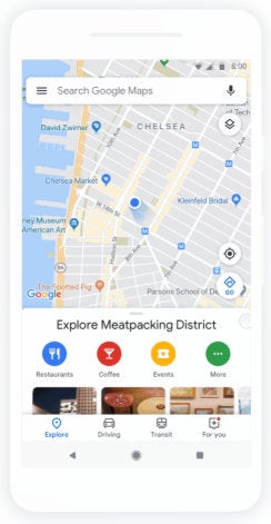 The new Explore tab available to Android and iOS users globally - Google Maps is getting a massive update on Android and iOS