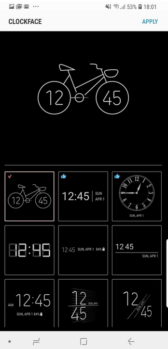 The ClockFace app gives you options for the AOD on newer Samsung phones - New Samsung &quot;ClockFace&quot; app adds 30 clock styles for the Always-On Display