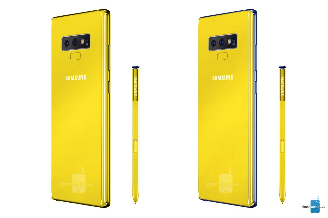 Galaxy Note 9 in yellow confirmed? Here&#039;s what it could look like