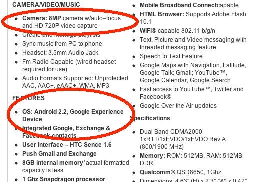 Future shipments of the HTC Droid Incredible will come with Froyo out of the box