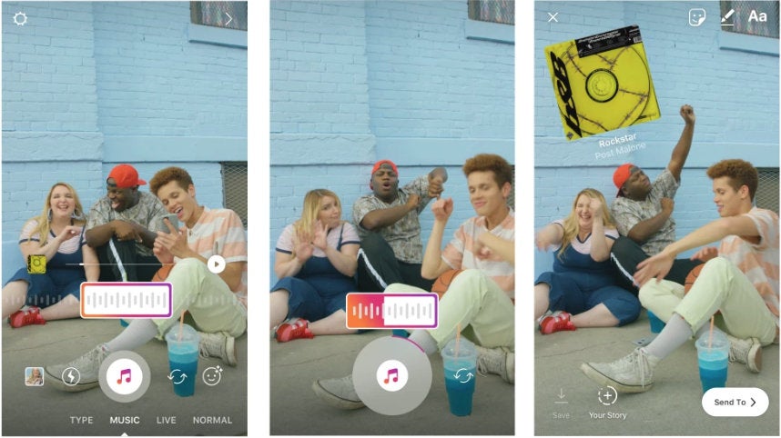 Instagram allows users to add music to their Stories, but only on iOS