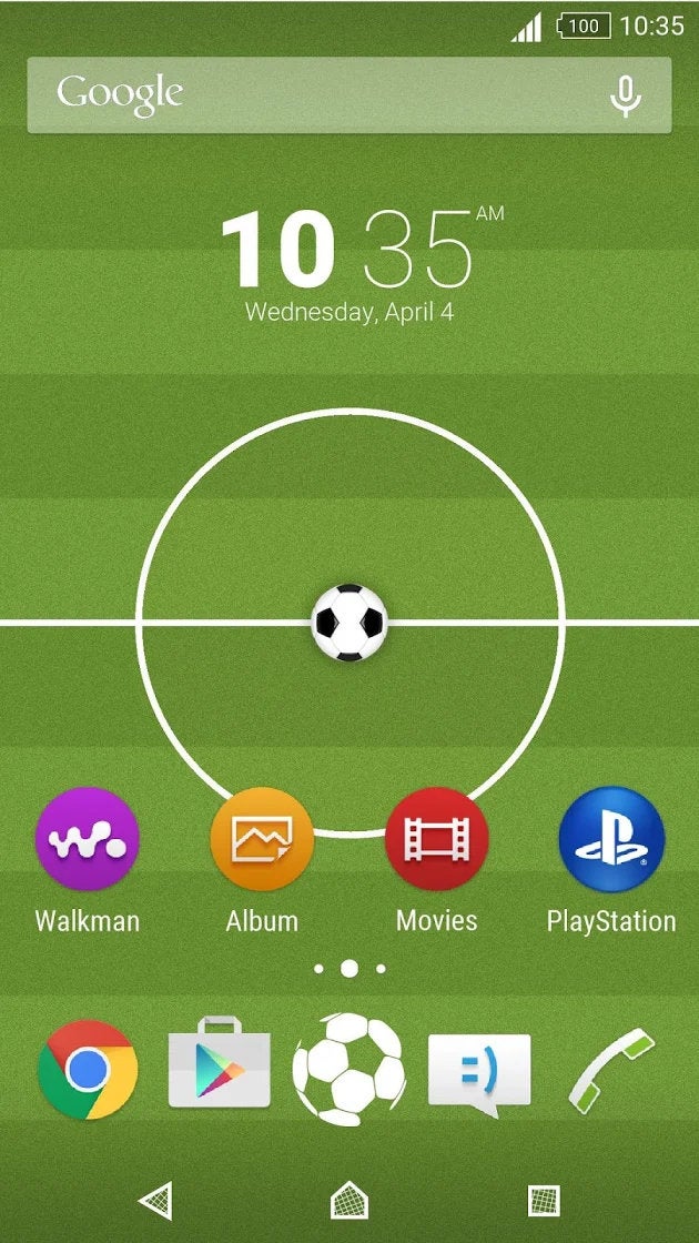 Sony releases new Xperia Football 2018 Theme for soccer fans