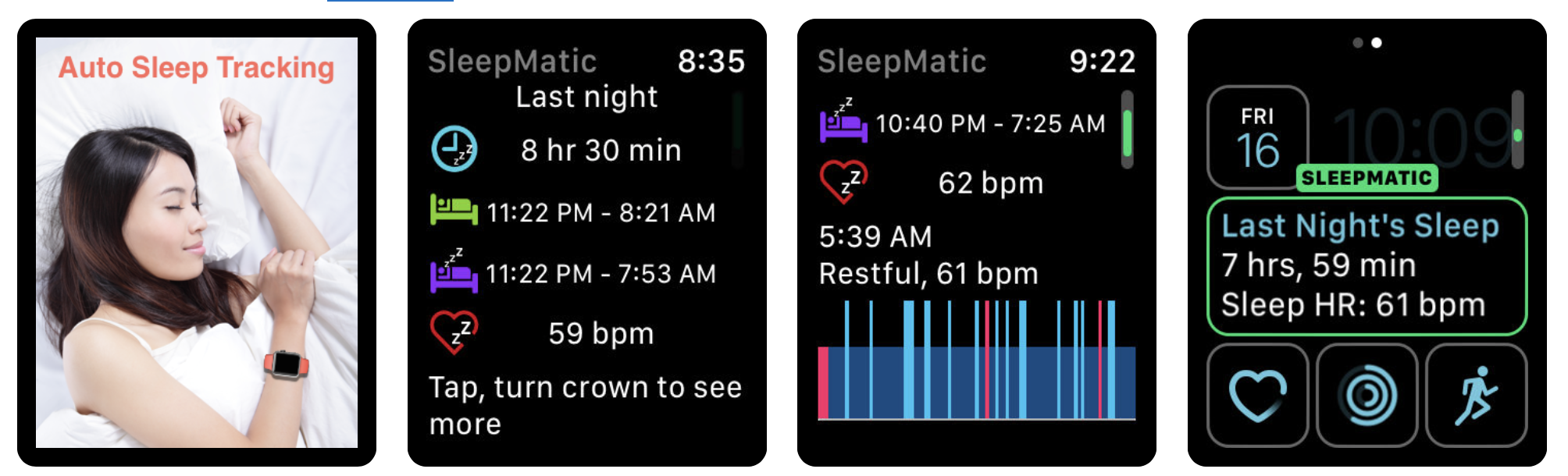 Free sleep discount monitor apple watch