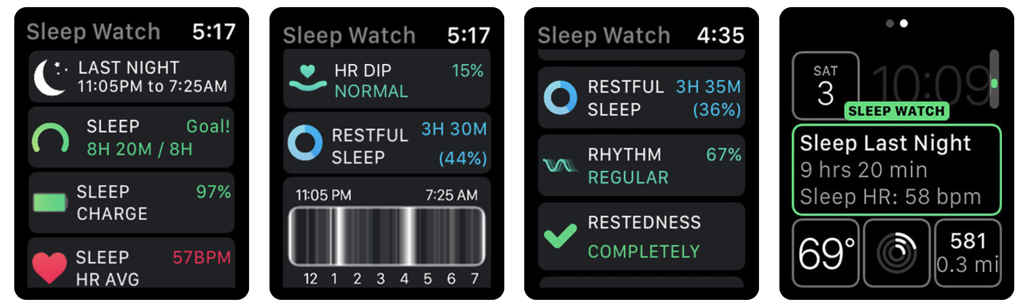 Free sleep best sale tracker apple watch