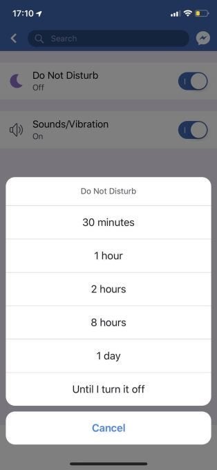 Facebook and Instagram reportedly testing new Do Not Disturb feature