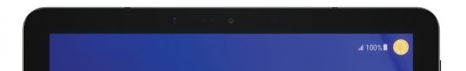 The sensor array on the Tab S4 - Is this the Galaxy Tab S4? New render revealed
