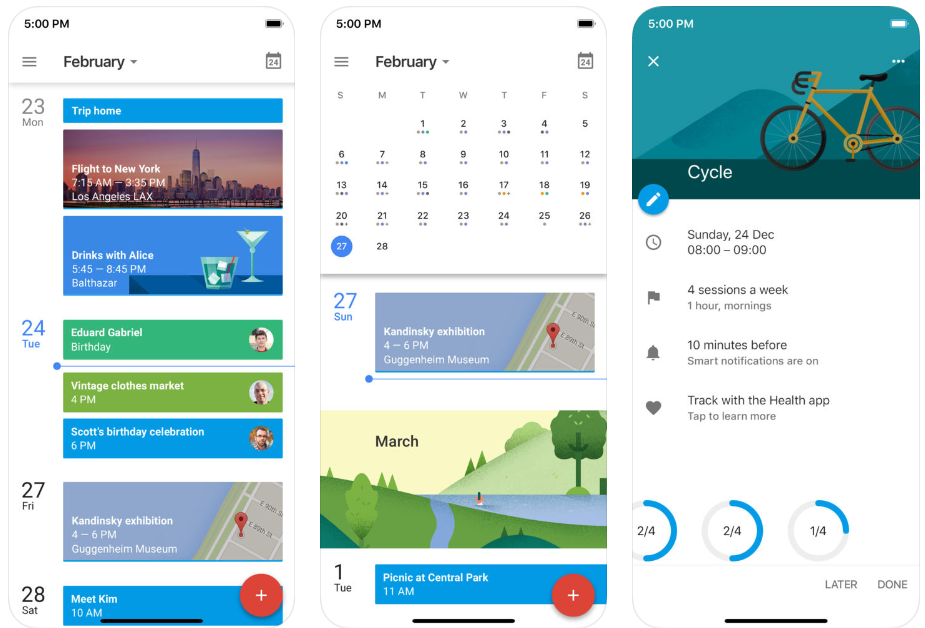 Google Calendar - Best iPhone apps (2020)