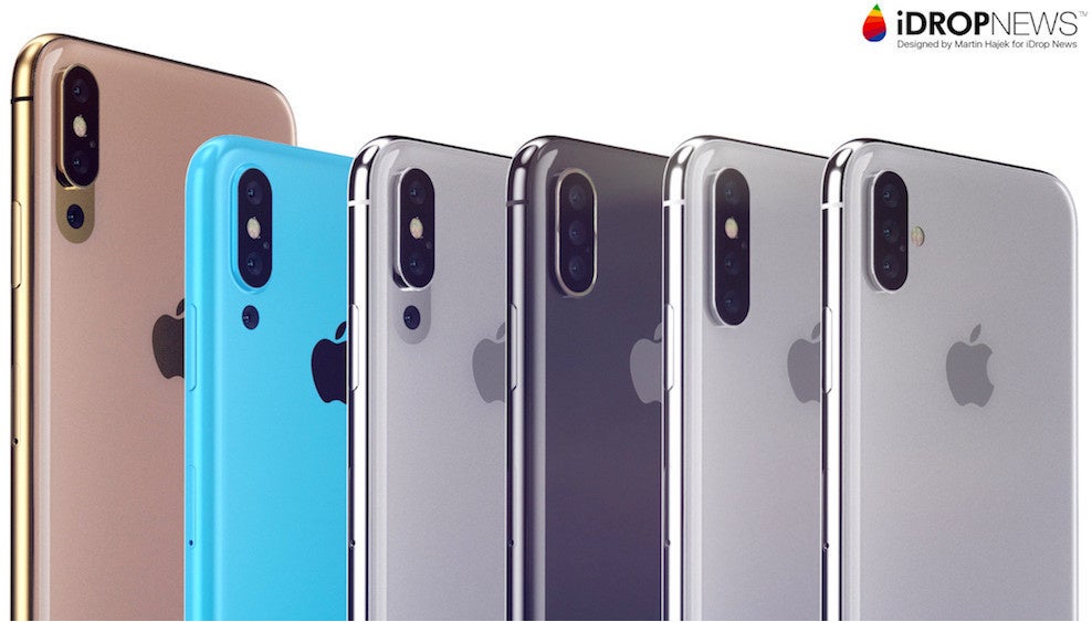 There are plenty of ways for Apple to go about a triple-camera iPhone, as you can see from Martin Hajek&#039;s concept here, but the AR element may bring design twists - A triple-camera 2019 iPhone tipped to be Apple&#039;s biggest bet on AR